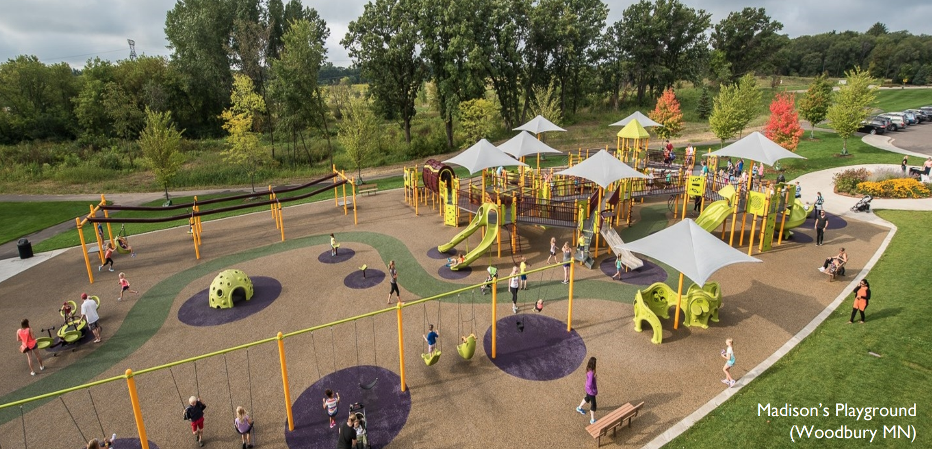 An example of an all-inclusive park in Woodbury, Minnesota (Photo: City of Sioux Falls)