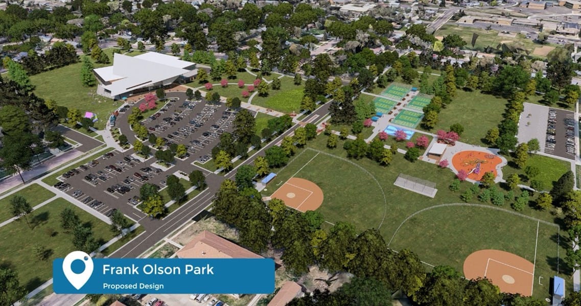 Get a look at what's coming for the new Frank Olson and Kuehn Park pools