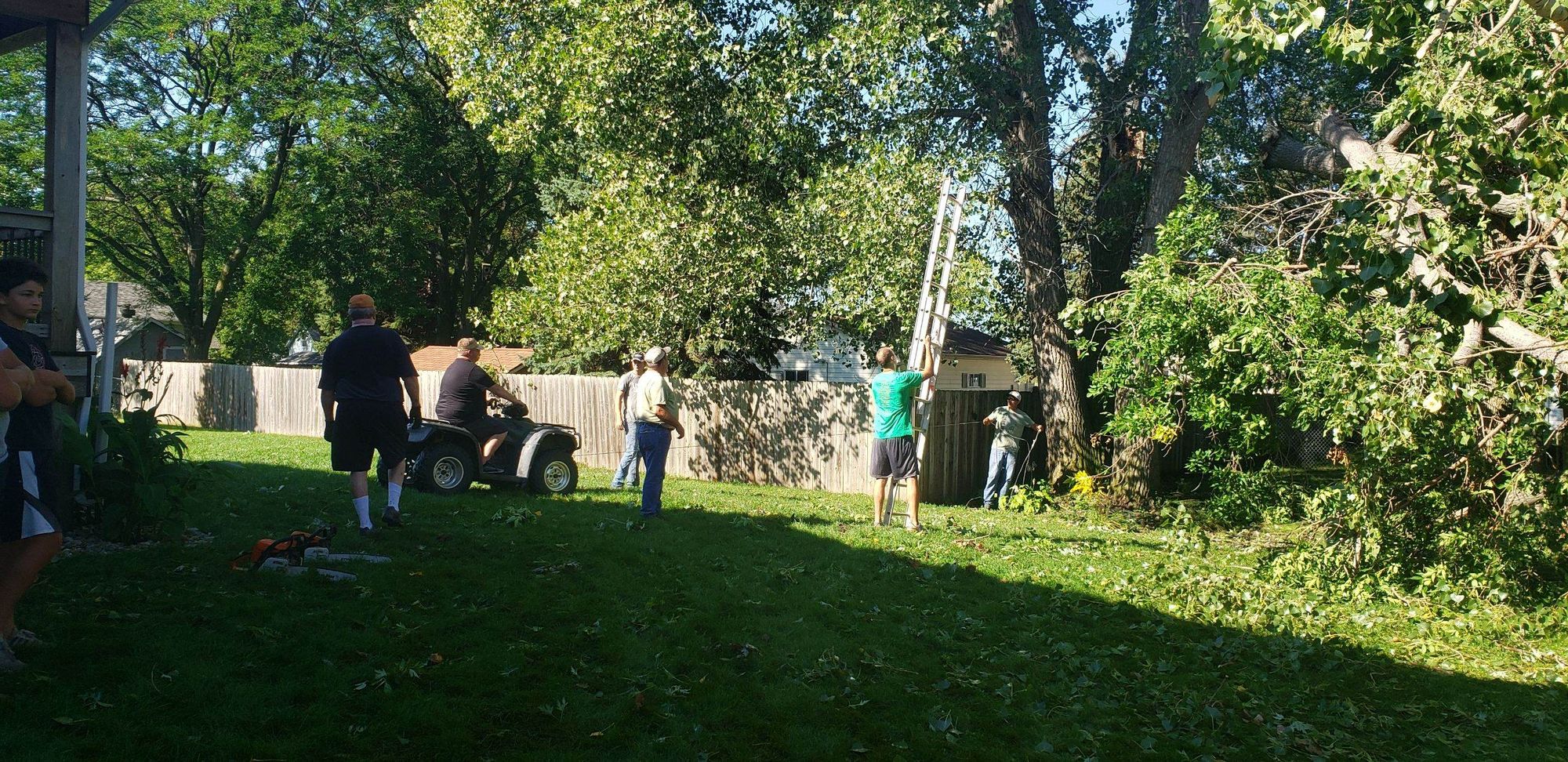 How the community rallied to help Lennox after a tornado