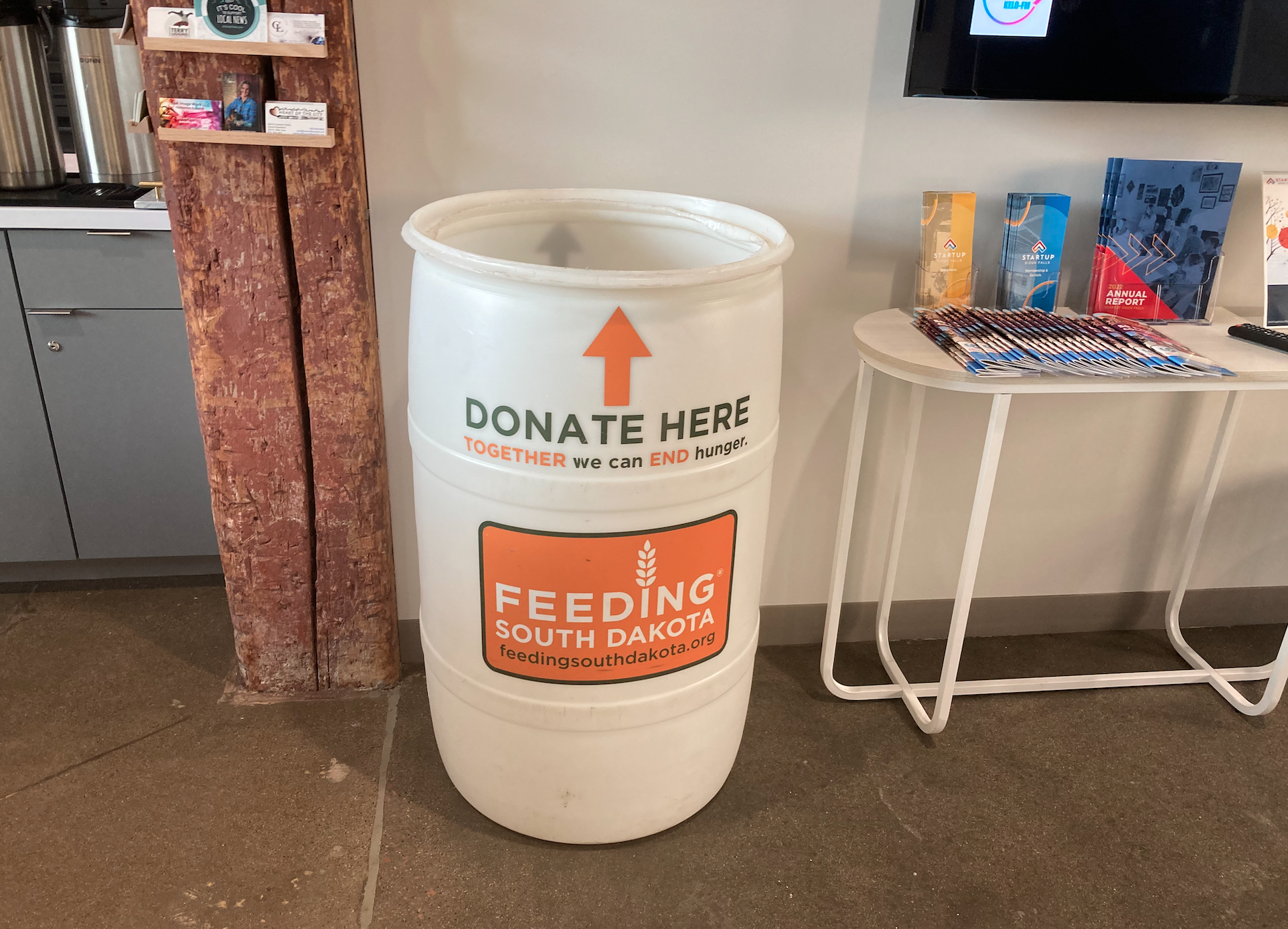 A simple way to help the hungry