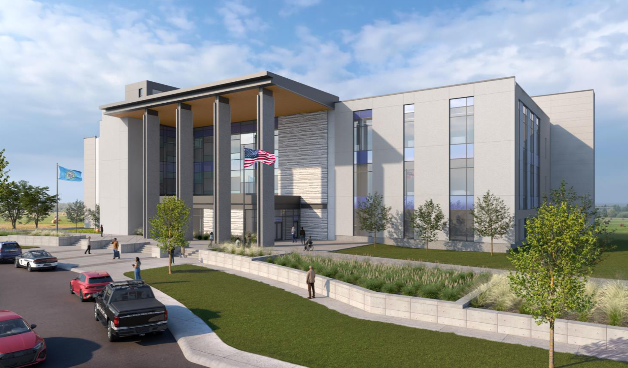 The design for a new, $45M Lincoln County courthouse is taking shape
