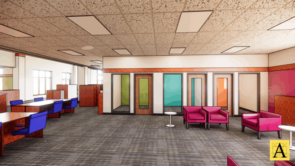 Get a look at planned updates for Siouxland Libraries' Oak View Branch