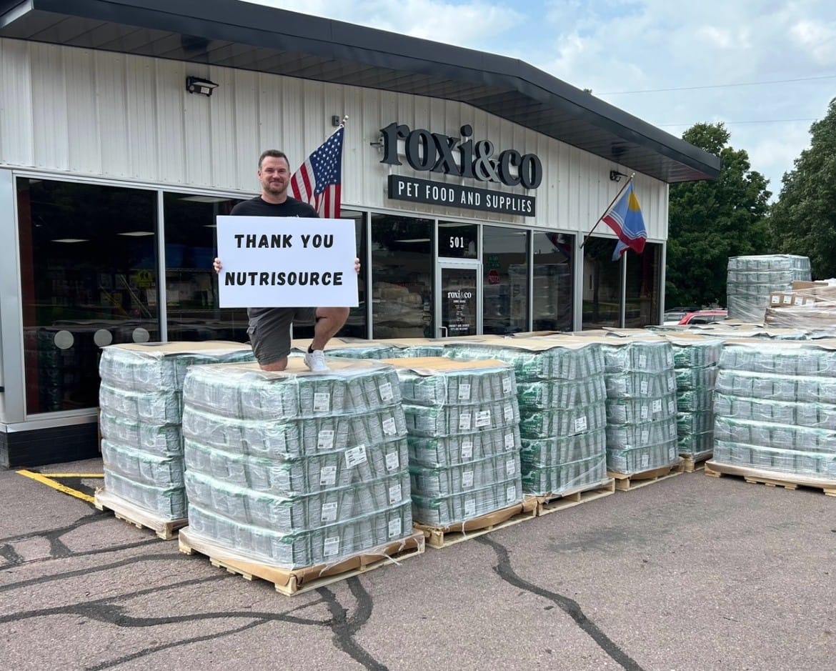How a small, local pet shop is donating $100K in dog food