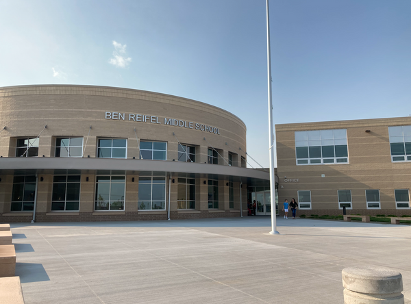 Take a look at the new Ben Reifel Middle School