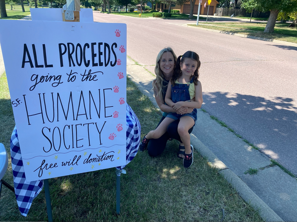 This 7-year-old raised hundreds for the humane society