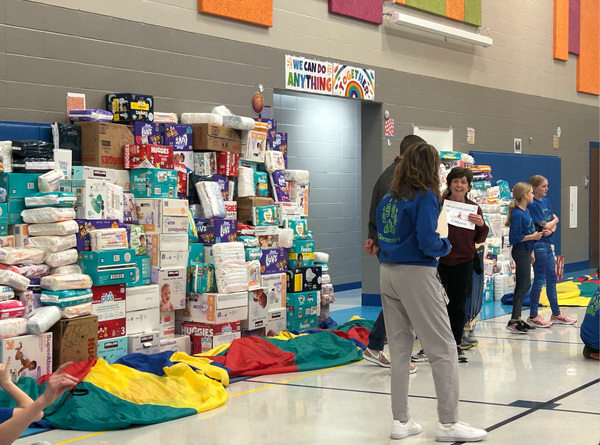 Why fifth graders collected more than 33,000 diapers